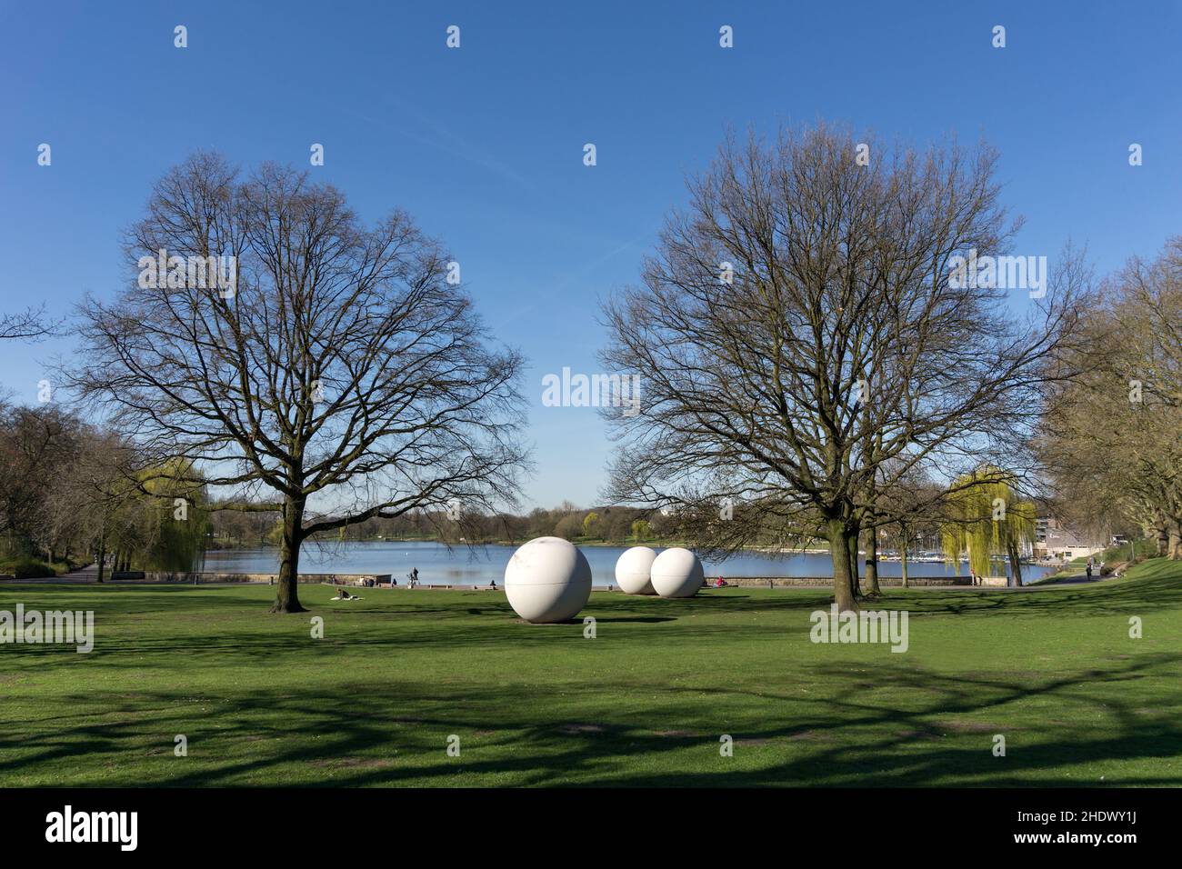 park, muenster, parks, muensters Stock Photo Alamy