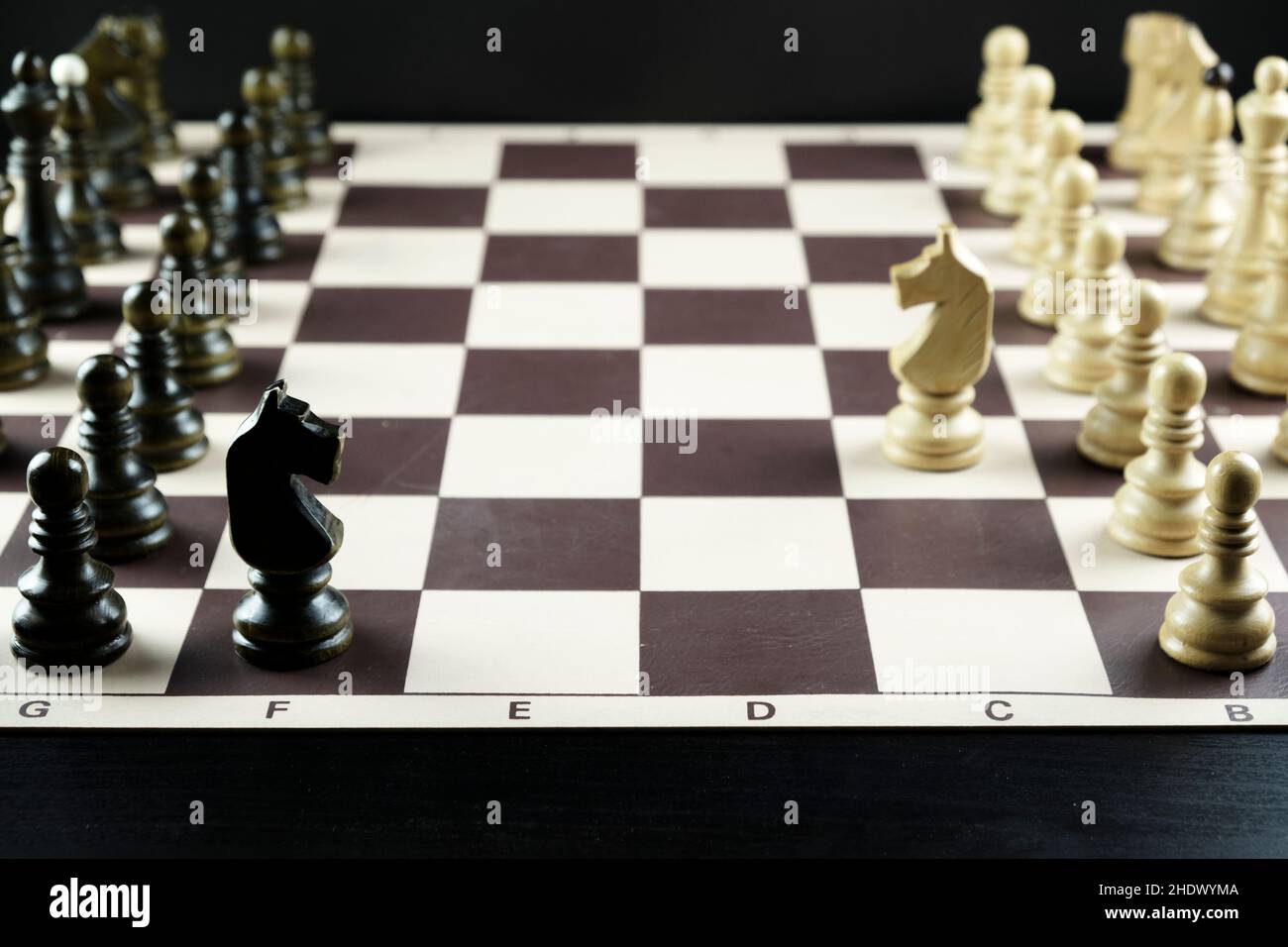 Chess opening hi-res stock photography and images - Alamy