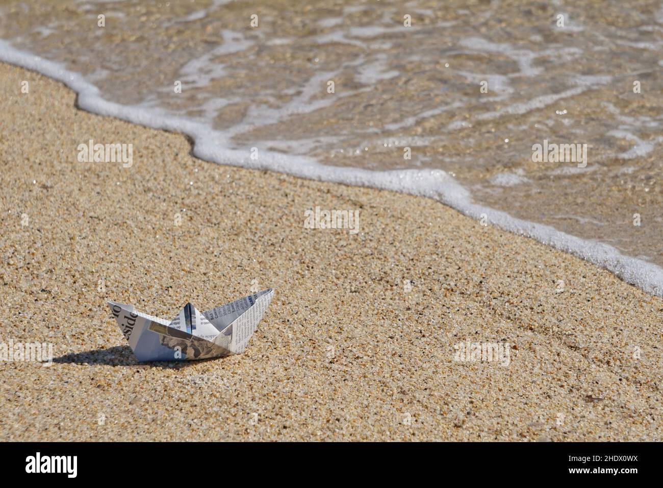 paper boat, paper boats Stock Photo