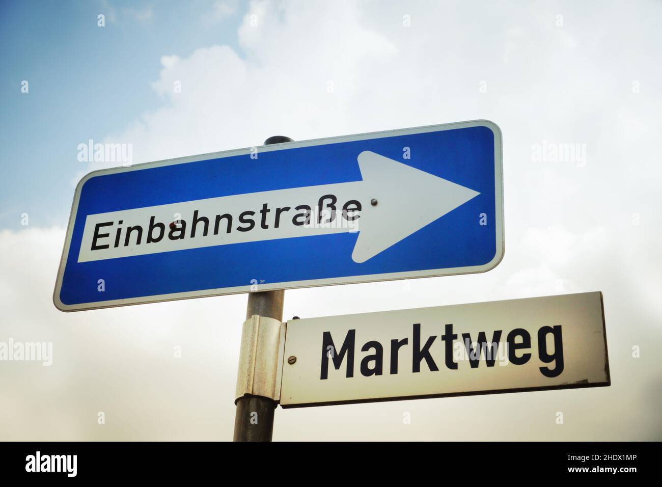 one way, one ways Stock Photo Alamy