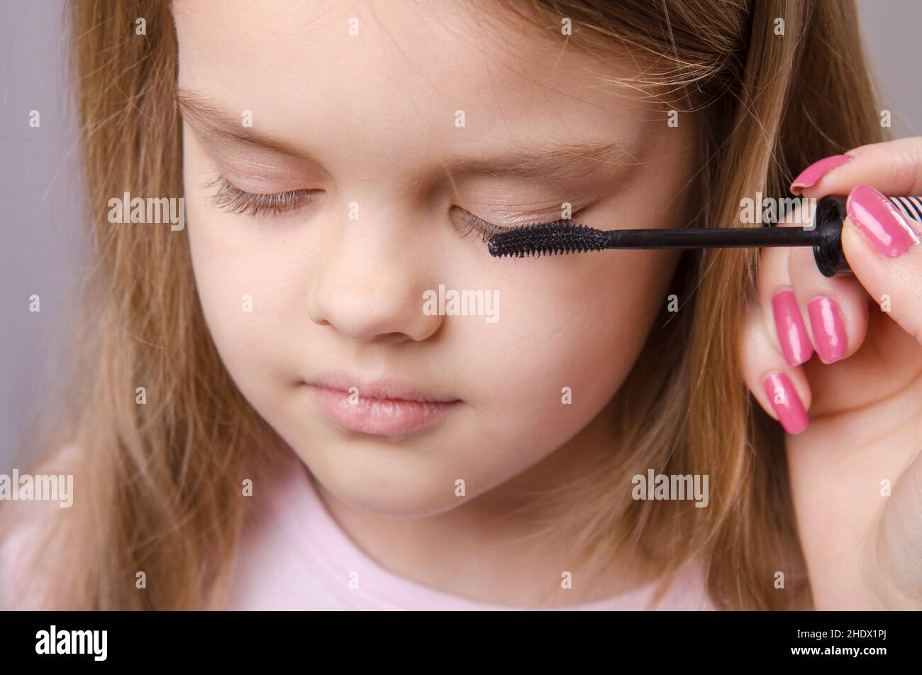 girl, mascara, girls, mascaras Stock Photo Alamy