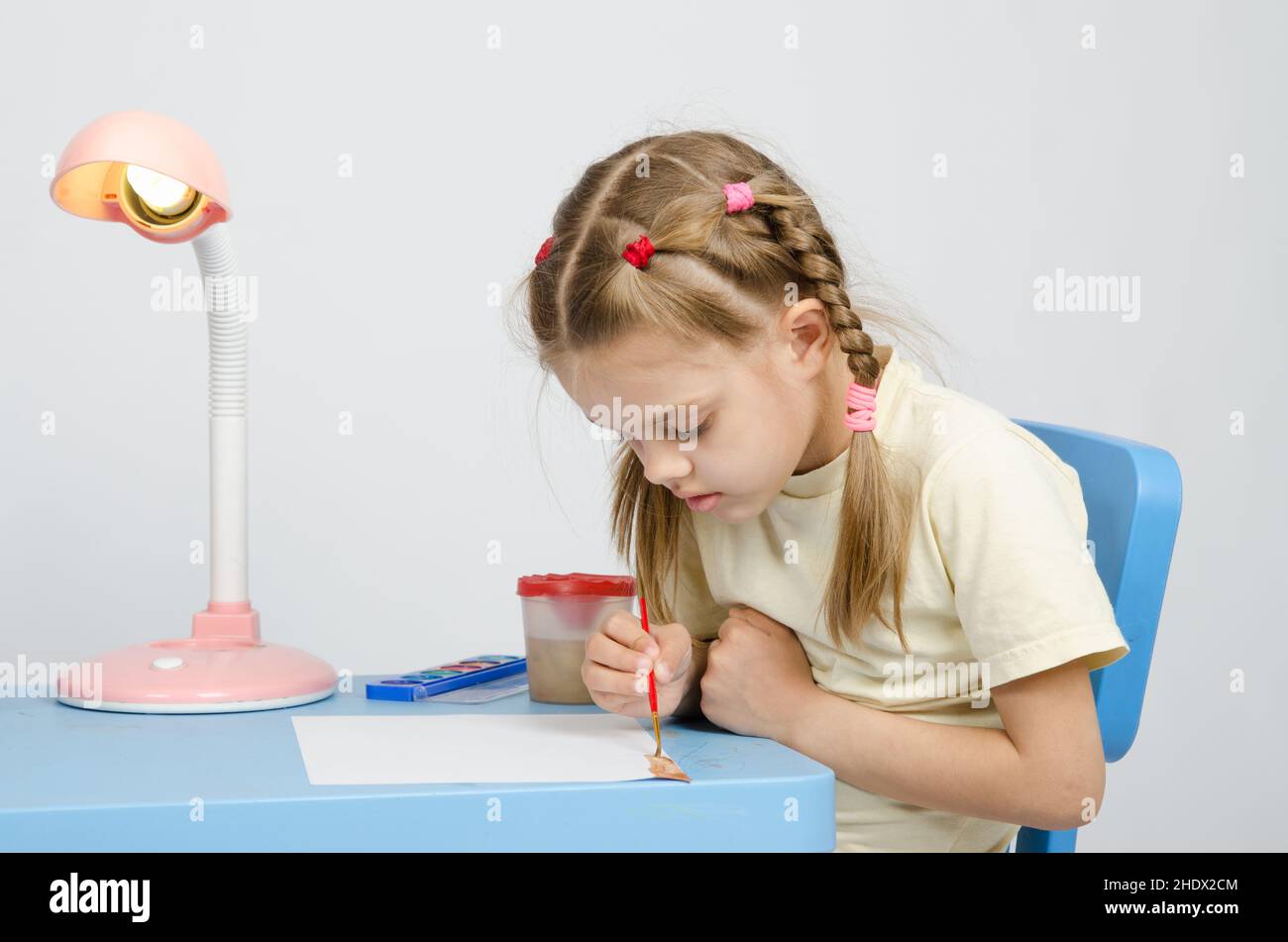 girl, watercolor painting, preschool, girls, kindergarten, preschools