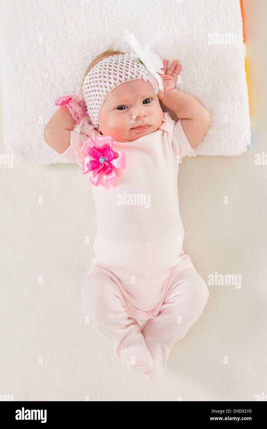 baby, pink, newborn, babe, babies, human babies, pinks, newborns Stock Photo