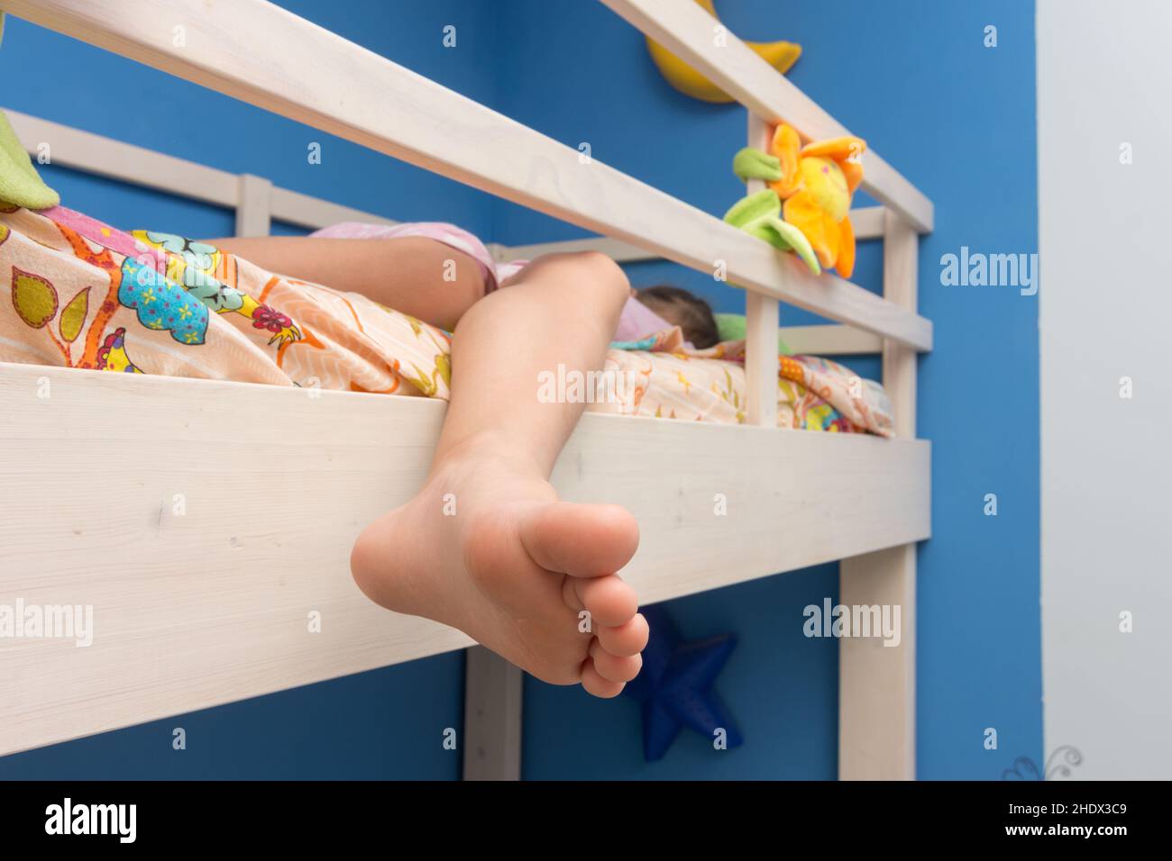 sleeping, bunkbed, sleep, to be asleep, to sleep, bunkbeds Stock Photo