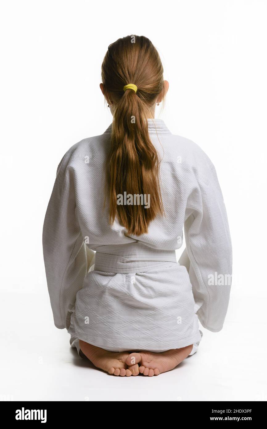 People kneeling hi-res stock photography and images - Alamy