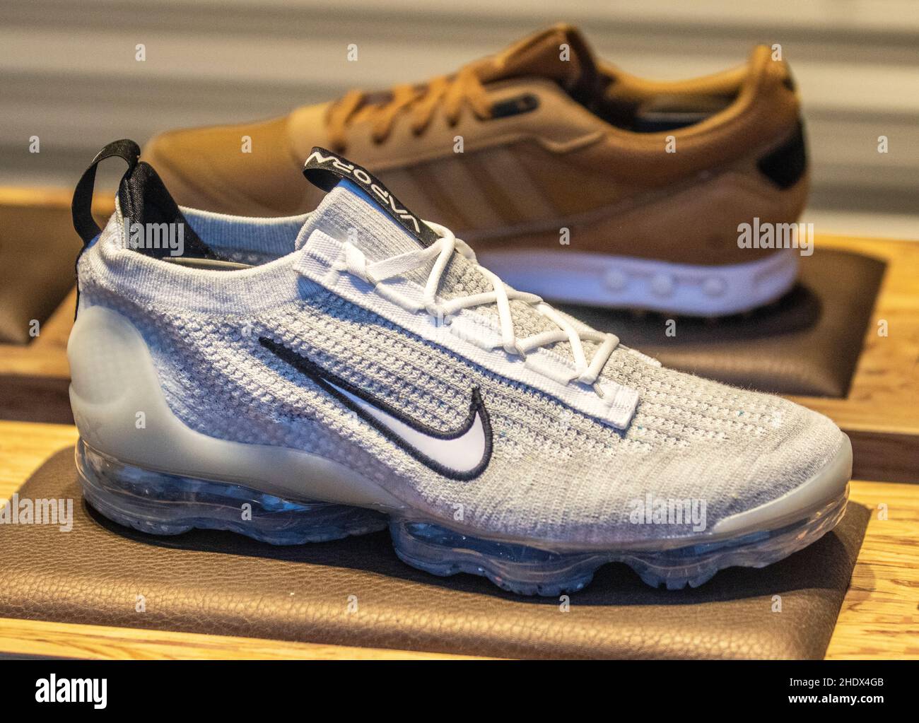 Nike Shoes Display High Resolution Stock Photography and Images - Alamy