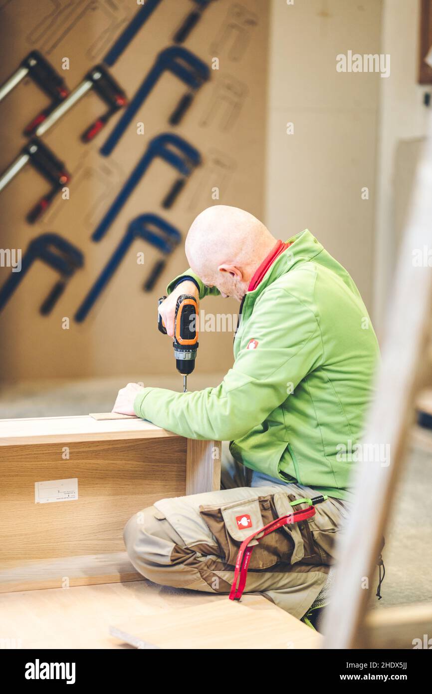 Drill furniture hires stock photography and images Alamy