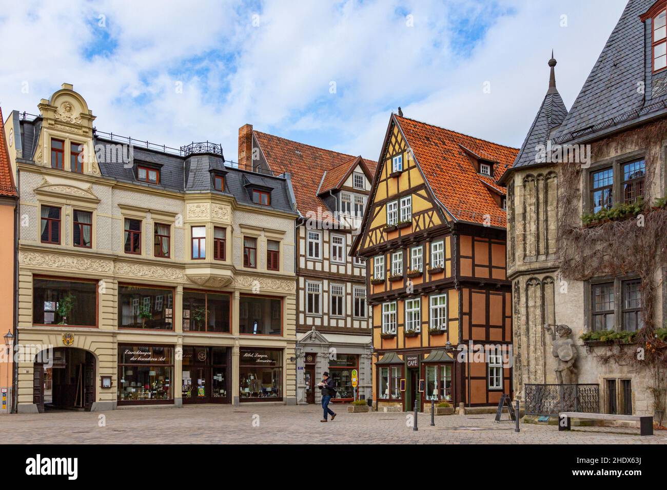 Market Square Quedlinburg Market Squares Quedlinburgs Stock Photo market-square-quedlinburg-market-squares-quedlinburgs-stock-photo