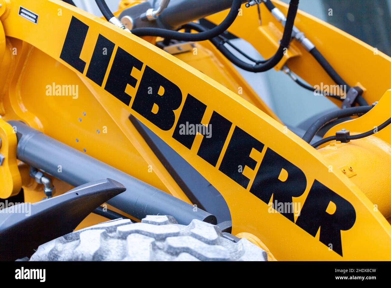 Liebherr excavators hi-res stock photography and images - Alamy