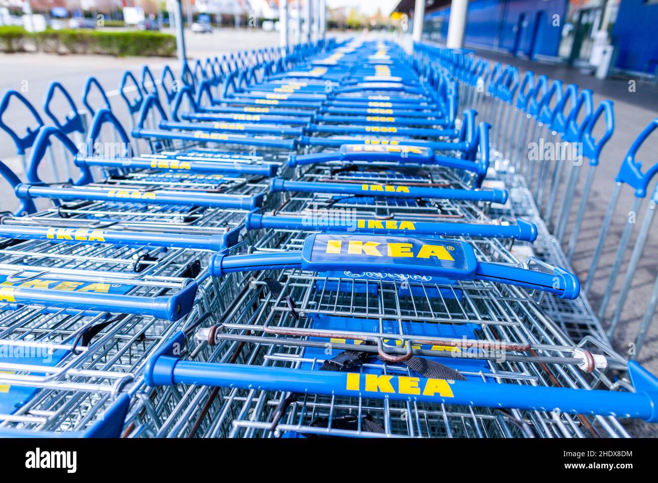 Ikea shopping carts hires stock photography and images Alamy