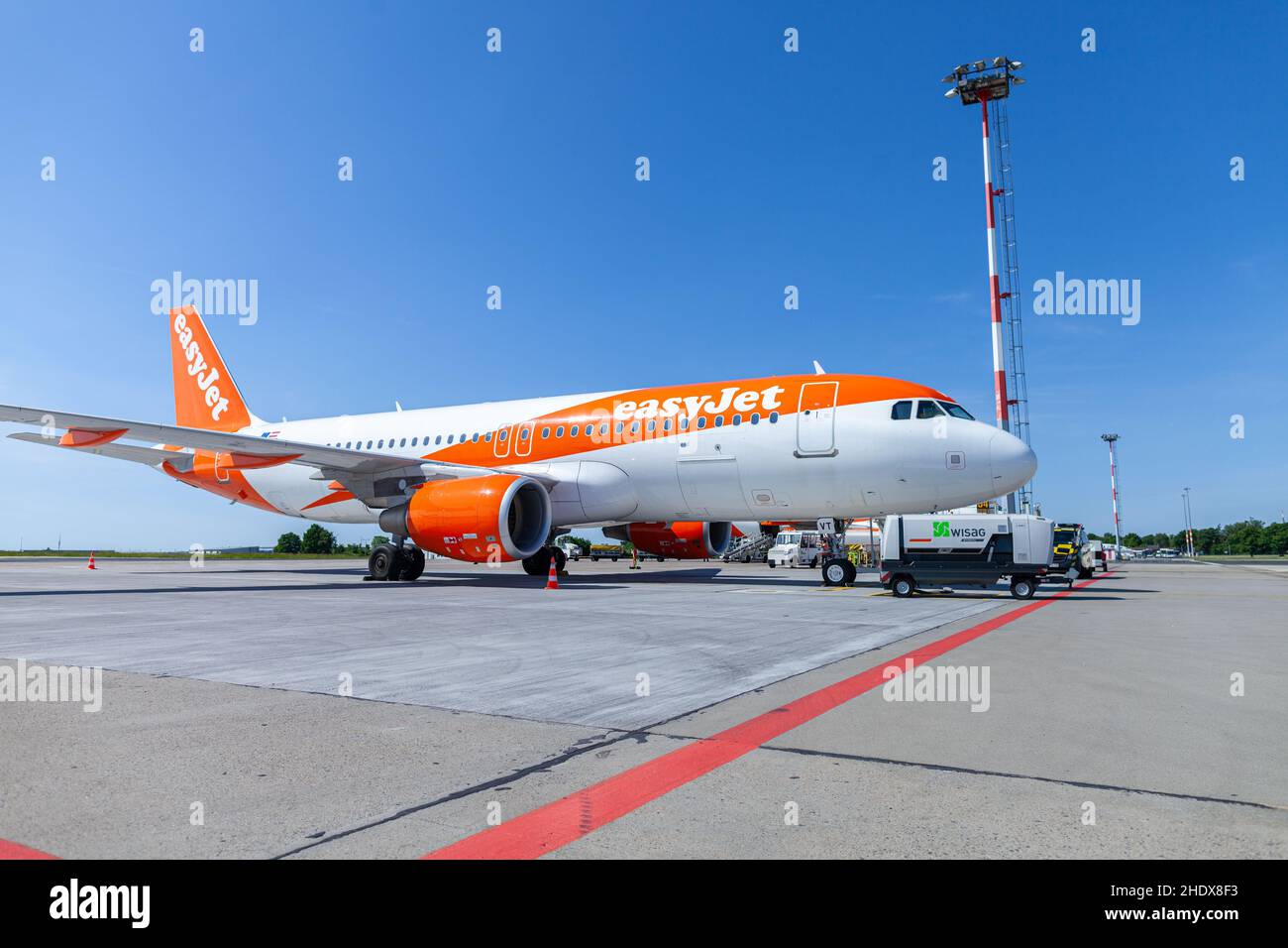 airplane, airline, easyjet, airplanes, plane, planes, airlines Stock Photo