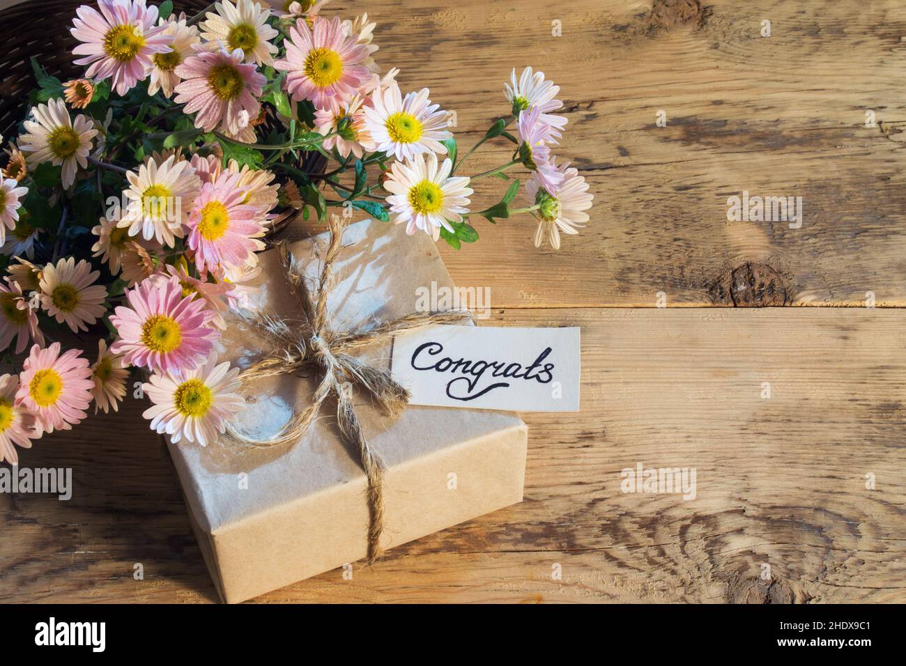 gift, congratulations, gifts, present, congratulation Stock Photo Alamy