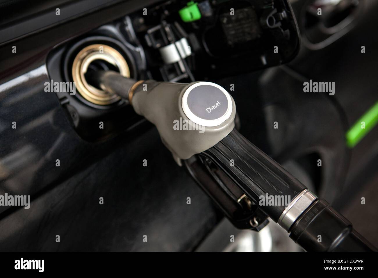 diesel, refueling, fuel pump, diesels, fuel pumps Stock Photo Alamy