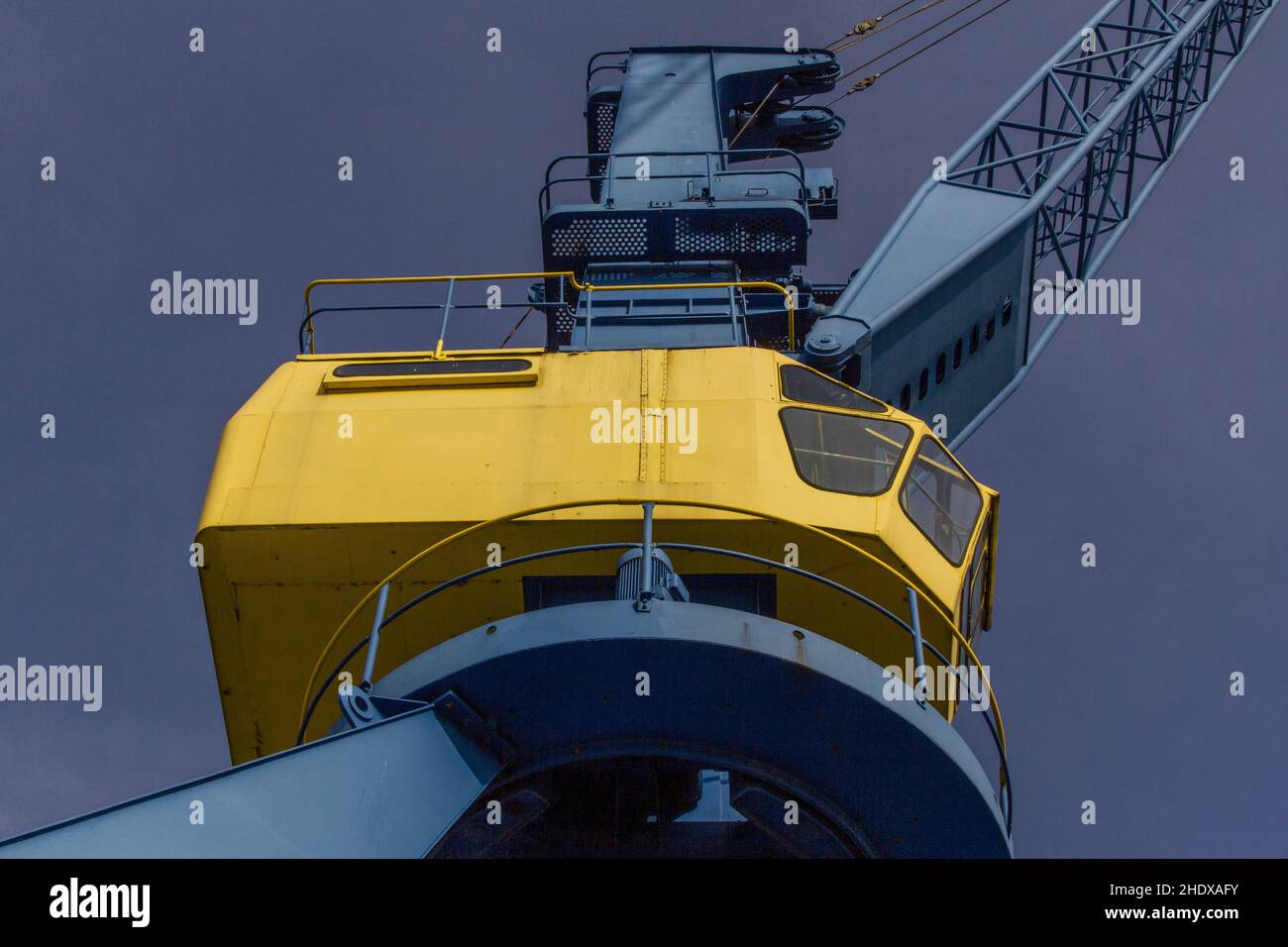 crane, boat lift, cranes, boat lifts Stock Photo Alamy