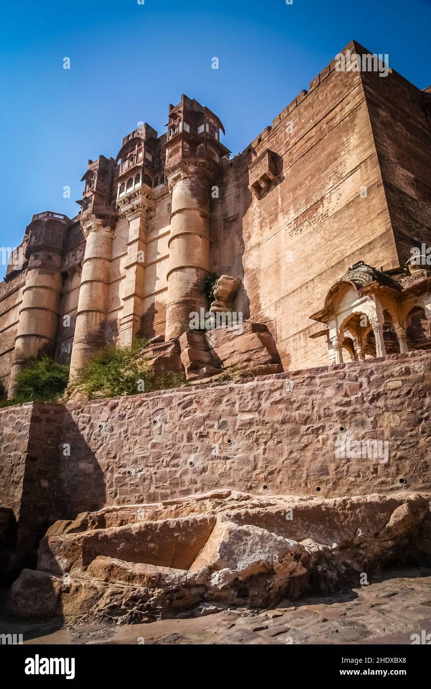 jodhpur, fortress, meherangarh, jodhpurs, meherangarhs Stock Photo Alamy