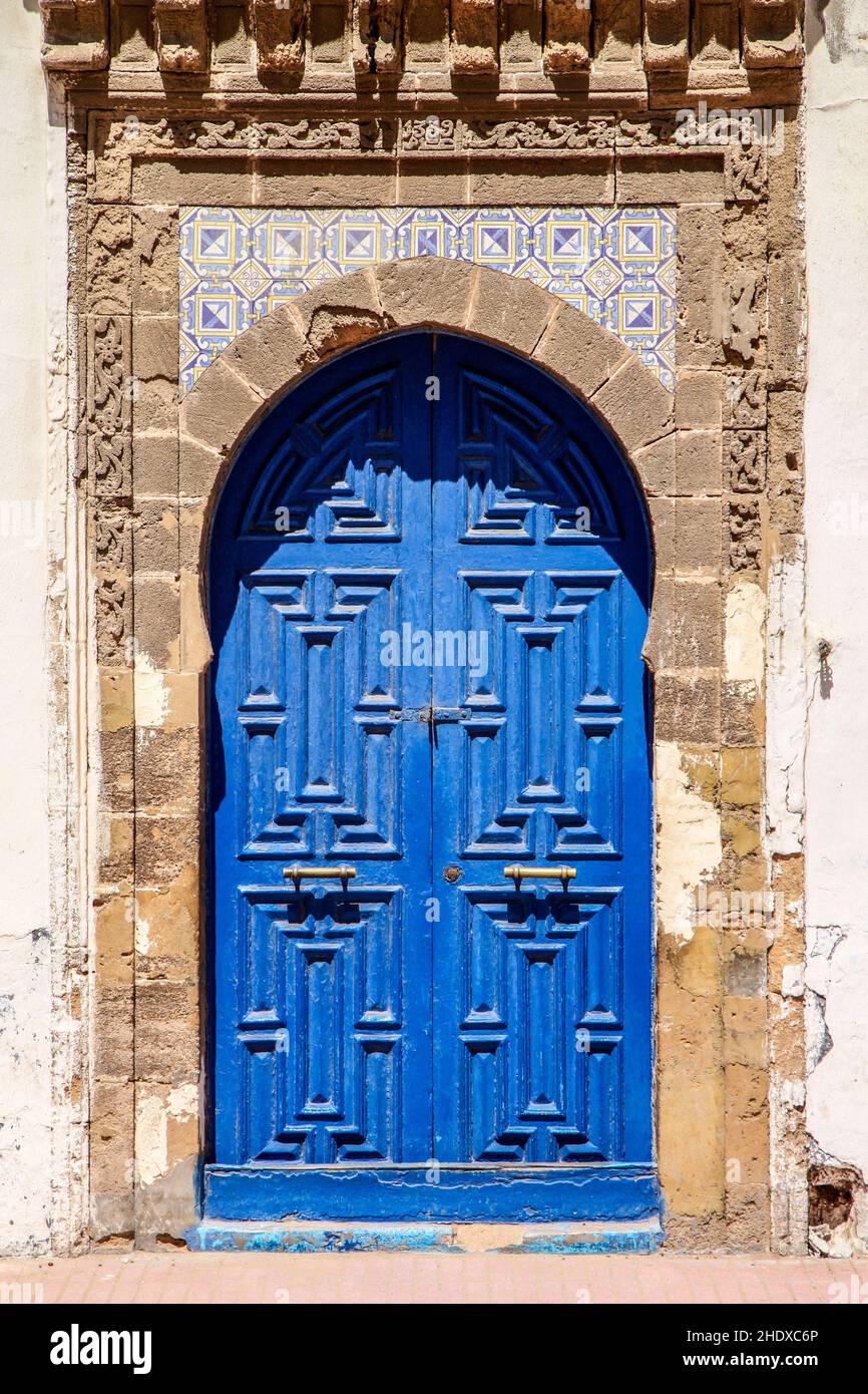 door, morocco, doors, moroccan Stock Photo