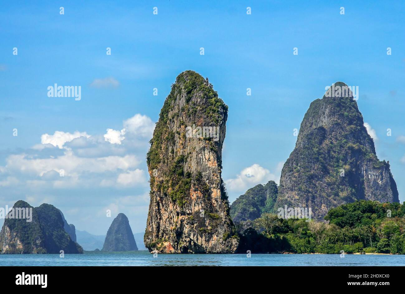 thailand, chalkstone humps, thailands Stock Photo