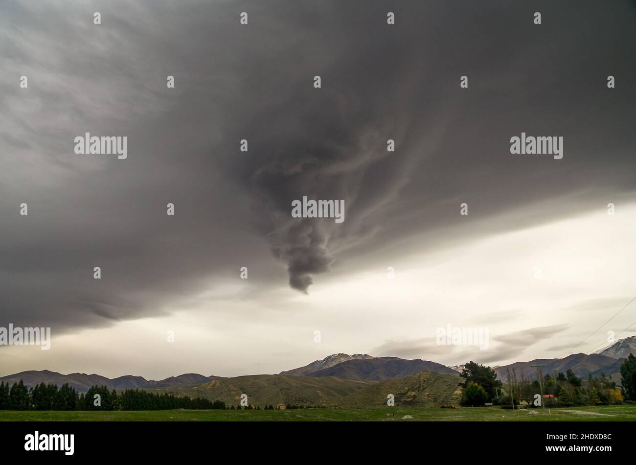 storm, new zealand, tornado, storms, new zealands, tornados Stock Photo