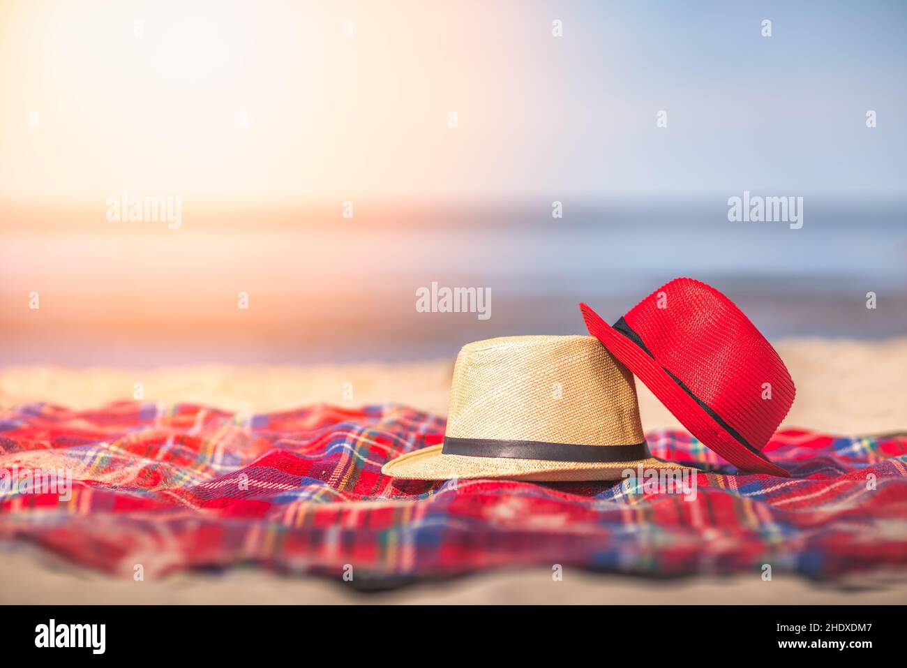 hat, beach, vacation, straw hat, hats, beaches, seaside, vacations