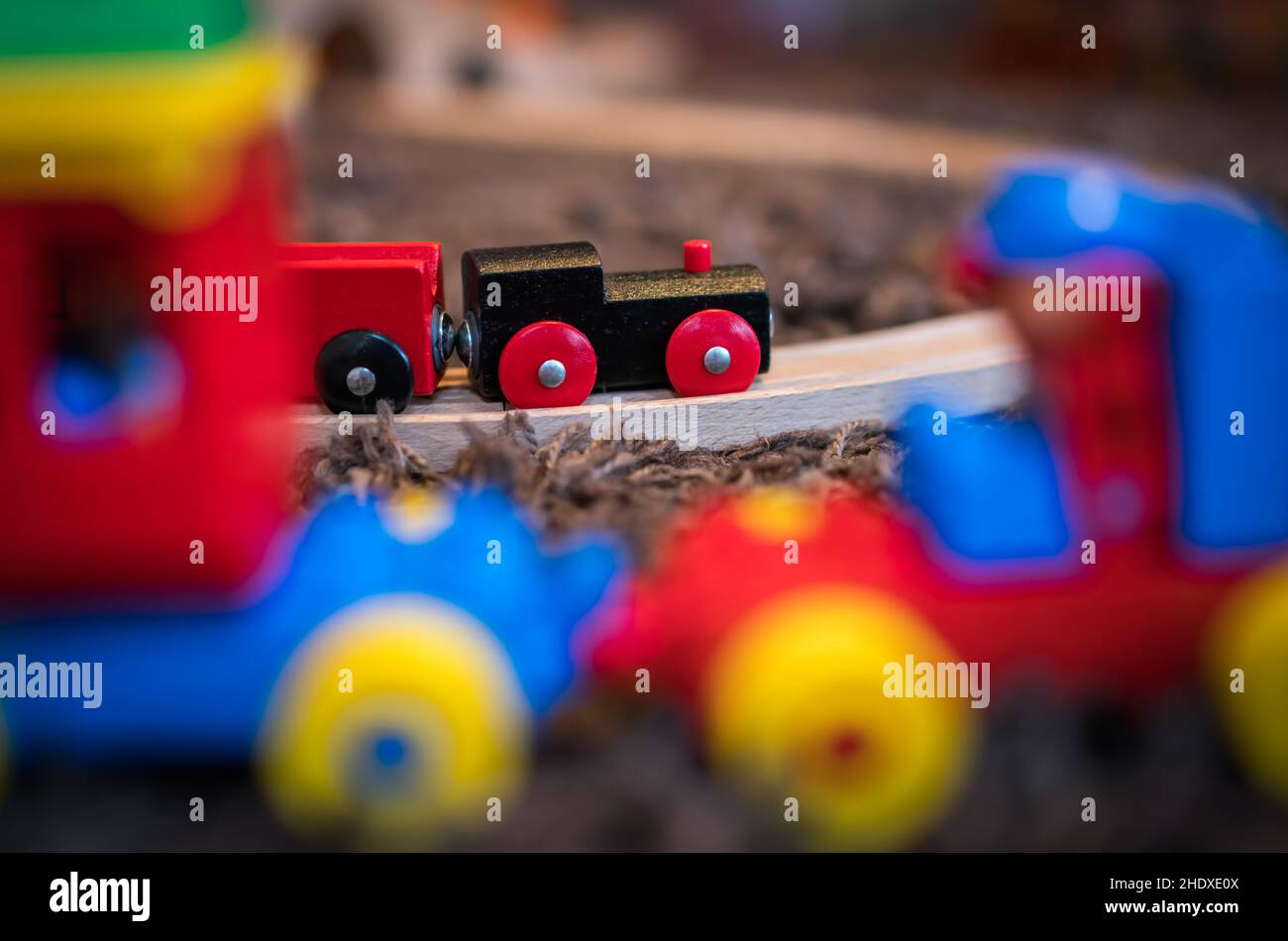 wood-toy-train-toy-trains-stock-photo-alamy