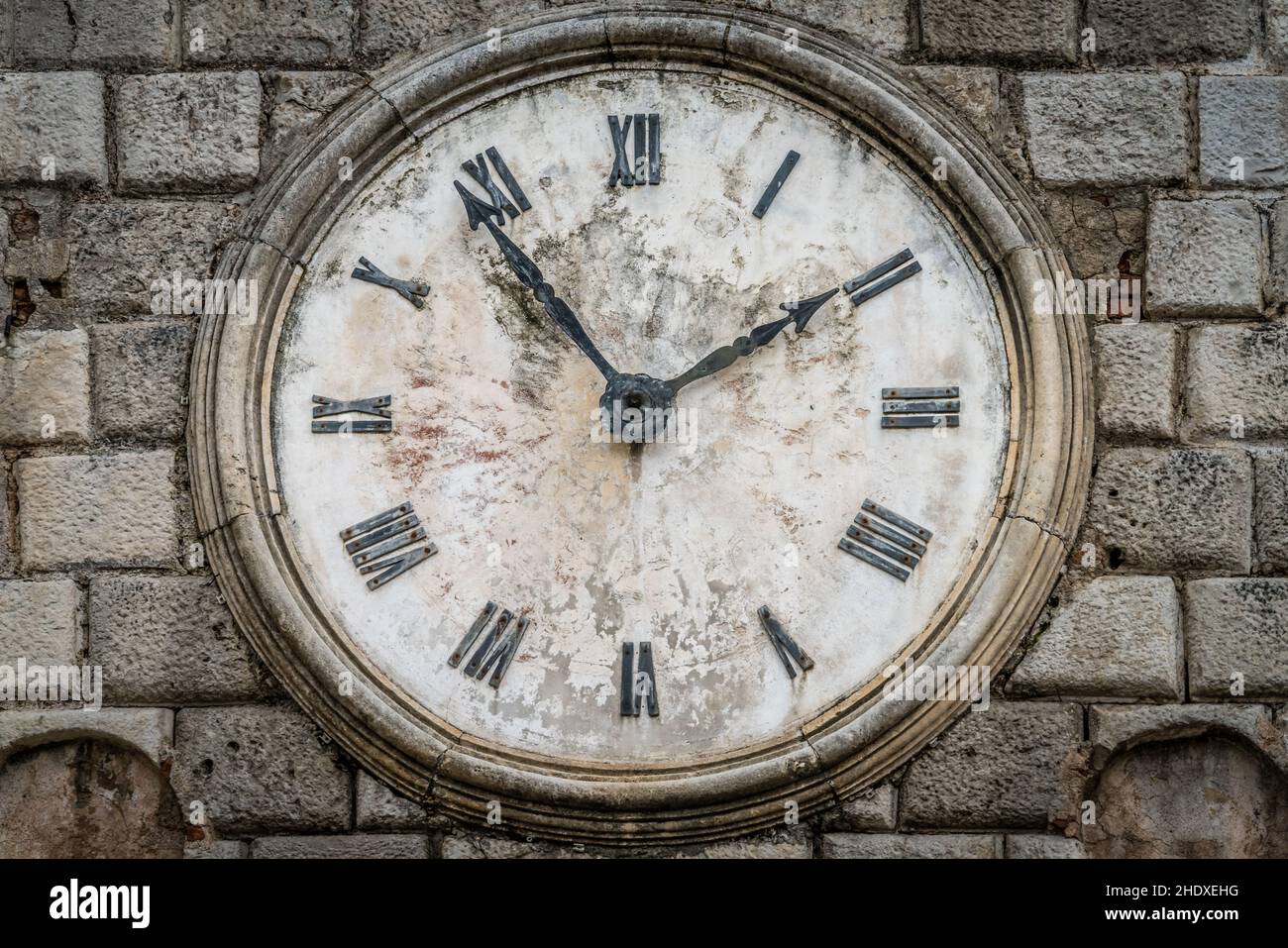 clock, clock face, roman numerals, clocks, clock faces, roman numeral Stock Photo