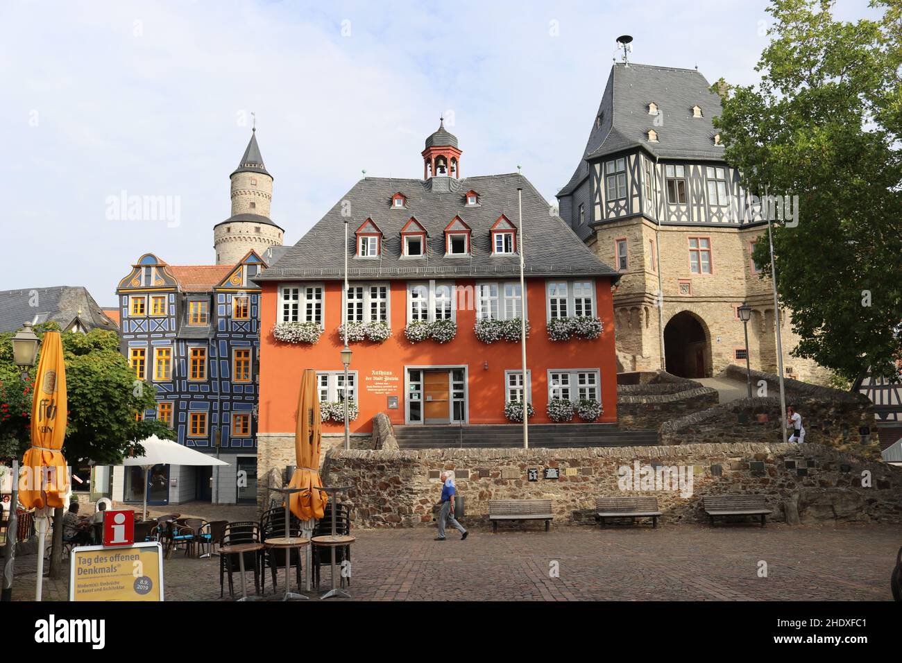 The town hall of Idstein Stock Photo