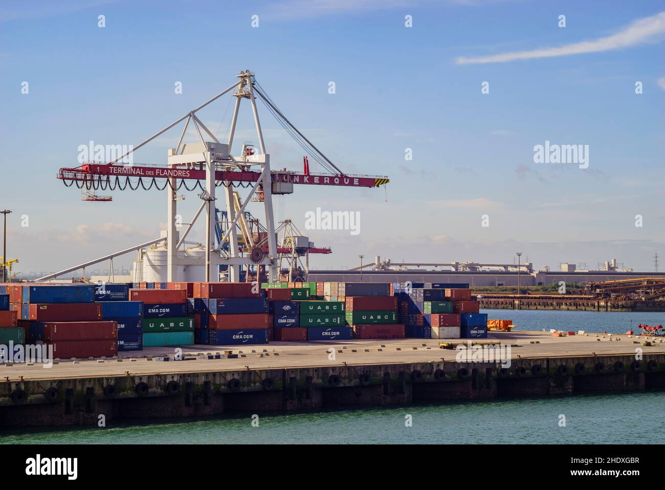 harbour, freight transportation, cargo, Dunkirk, harbours, port