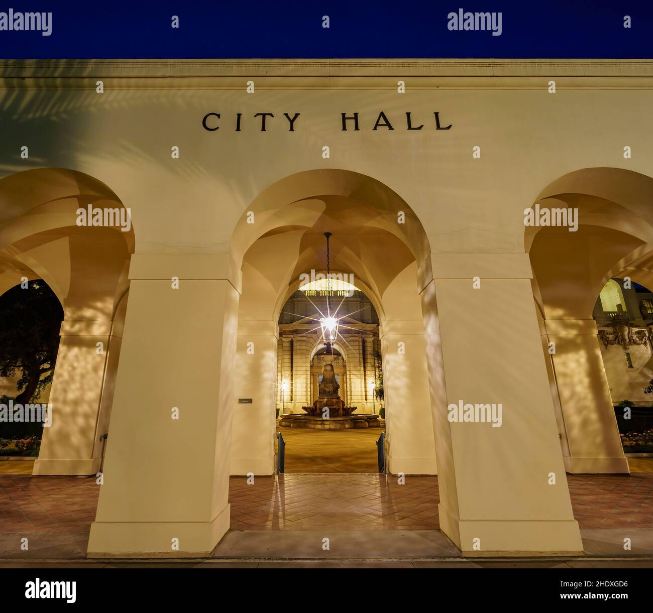 los angeles, city hall, city halls Stock Photo Alamy