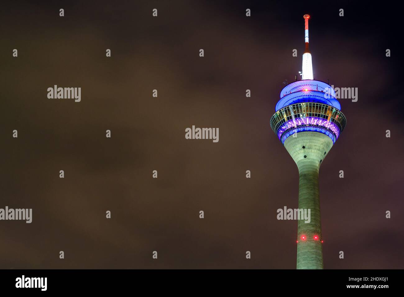 television tower, düsseldorf, communications tower, television towers, dusseldorfs, communications towers Stock Photo