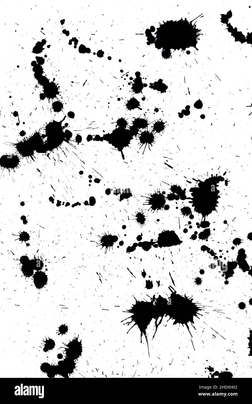 splash, paint splatter, spatter, splashes, paint splatters Stock Photo