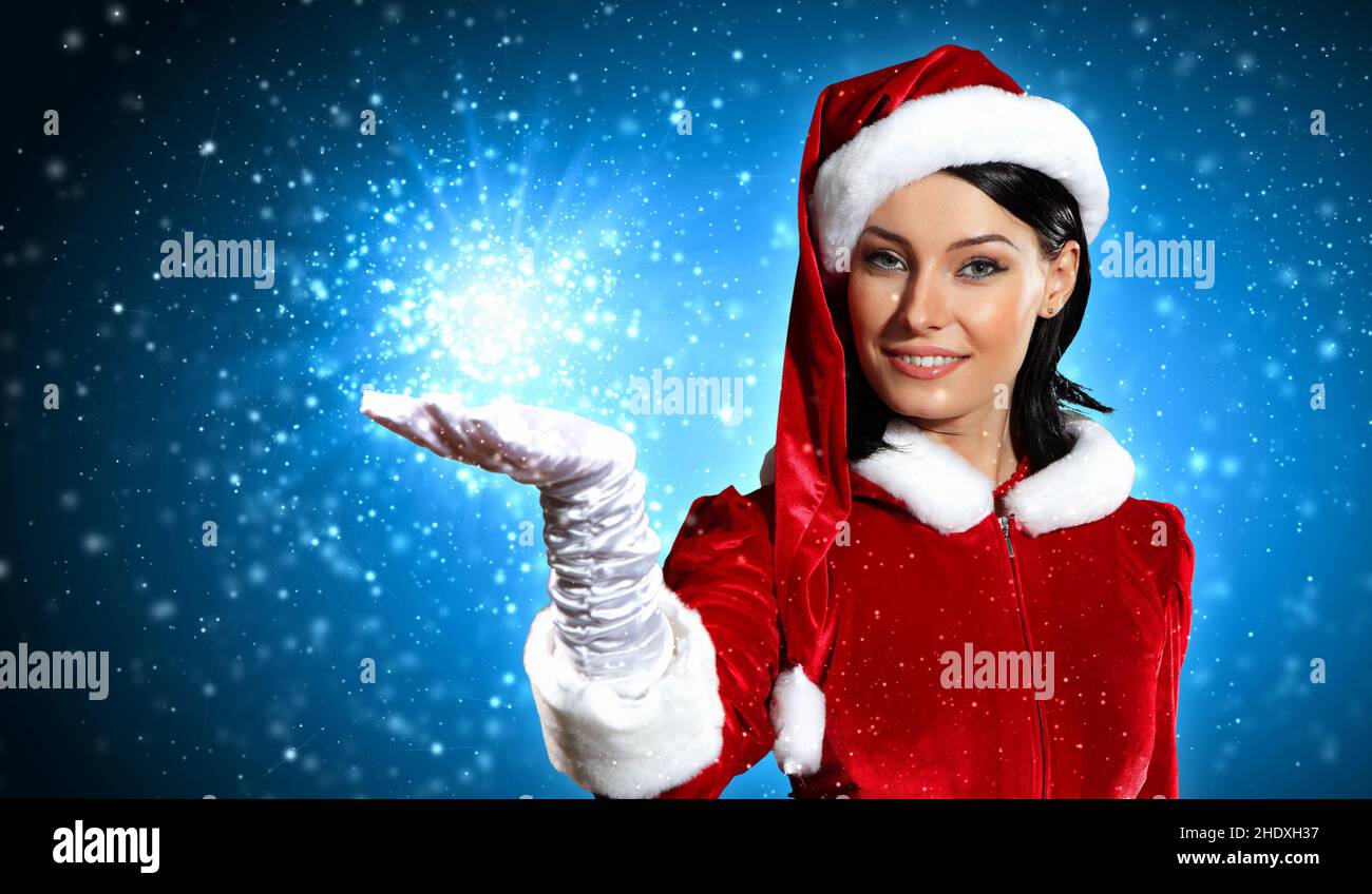 magic, mrs claus, magics Stock Photo - Alamy