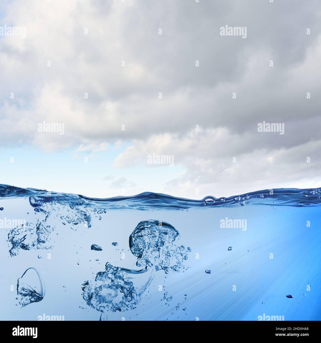 underwater, clouds, bubble, under water, cloud, bubbles Stock Photo Alamy