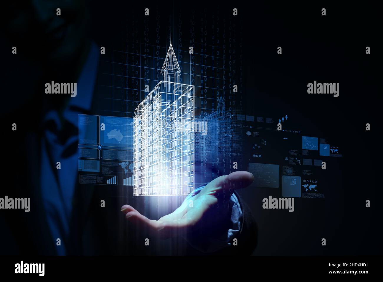 property, artificial model, planning, properties, artificial models Stock Photo
