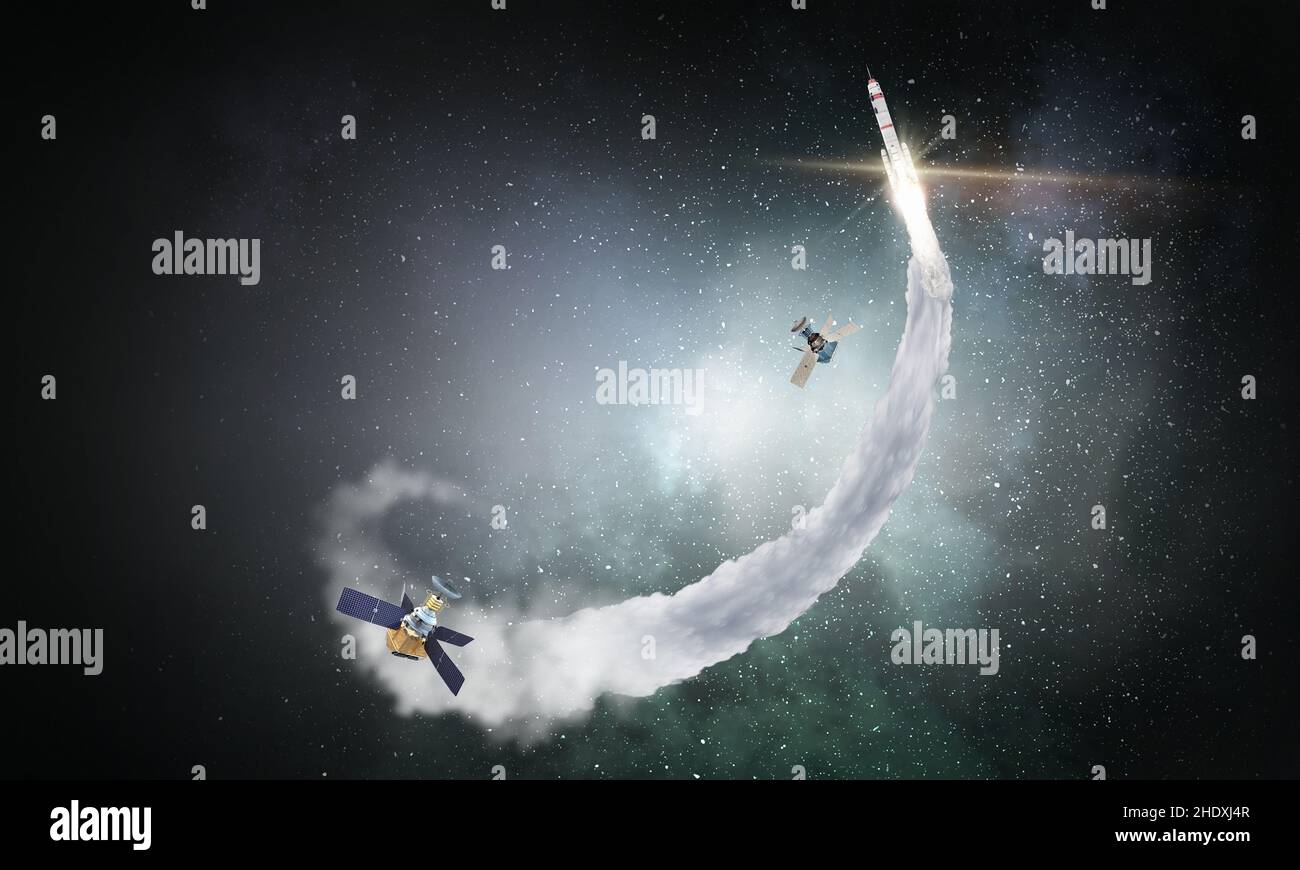 Satellite R Rocket satellite, rocket, satelite, satelites, satellites, rockets Stock Photo ...