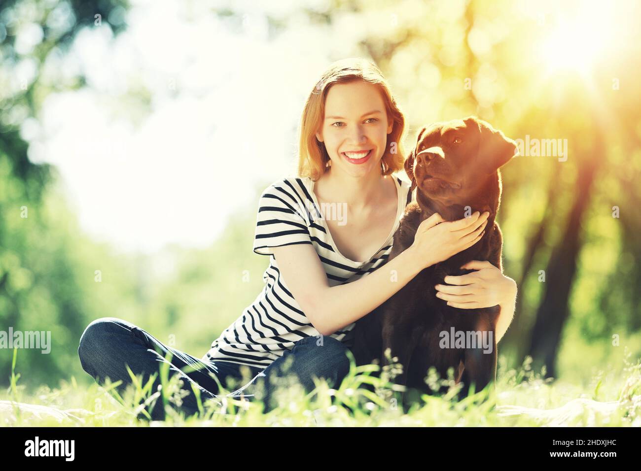 friendship, dog, animal loving, friendships, dogs Stock Photo