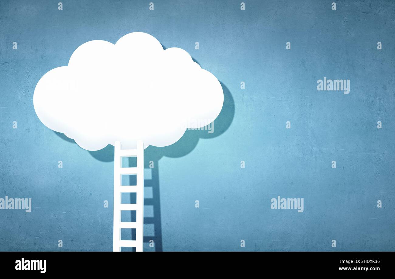 dreams, success, ladder, dream, dreaming, ladders Stock Photo Alamy