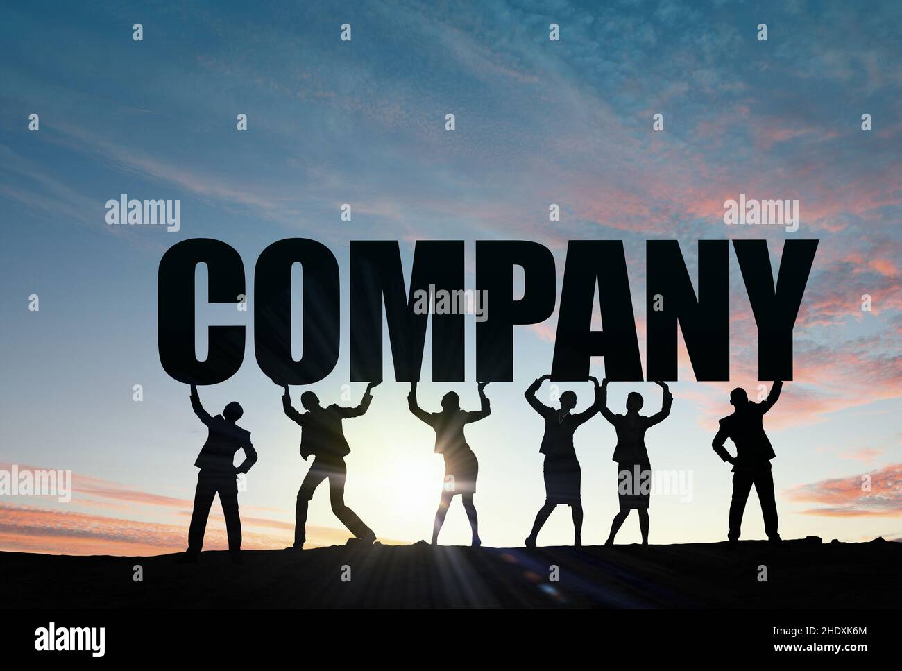 company, companies Stock Photo