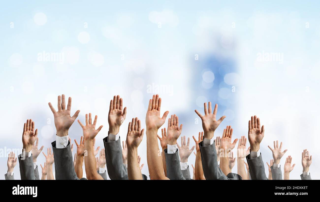 hand sign, register, voluntarily, hand signs, registers Stock Photo Alamy