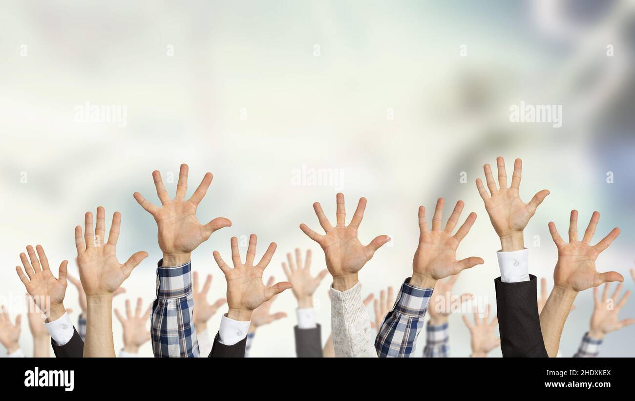 hand sign, register, voluntarily, hand signs, registers Stock Photo Alamy