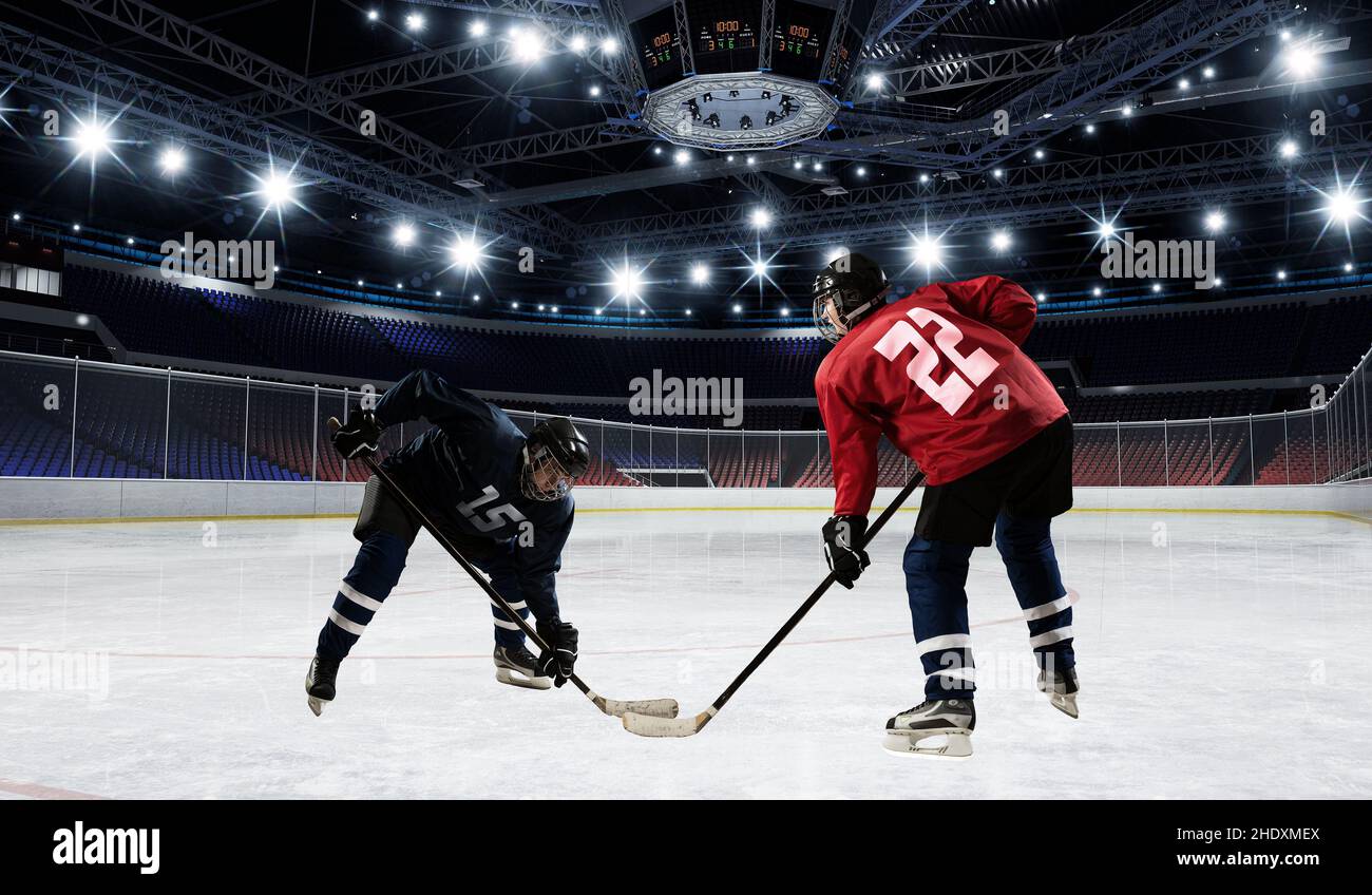 Hockey duel hires stock photography and images Alamy