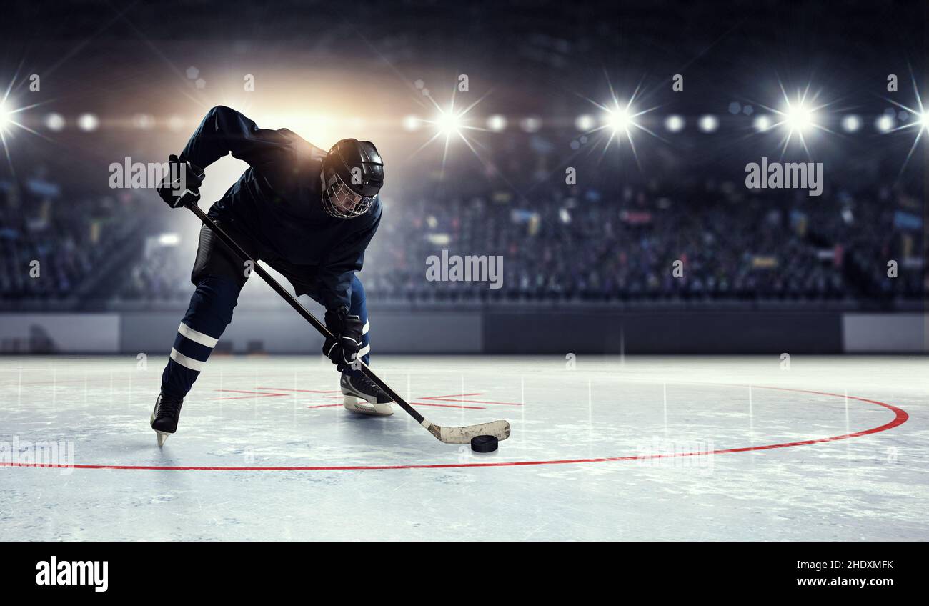 hockey puck, ice hockey player, hockey pucks Stock Photo Alamy