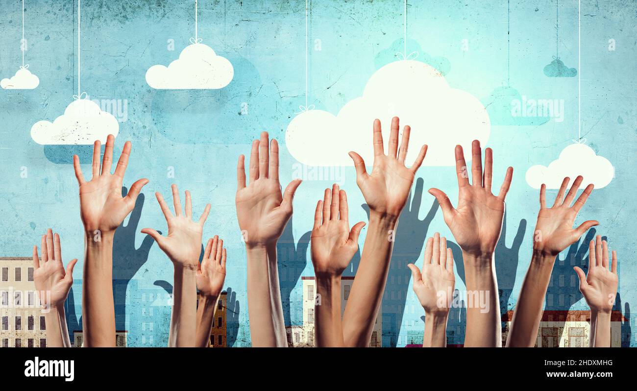 hands, register, hand, registers Stock Photo Alamy