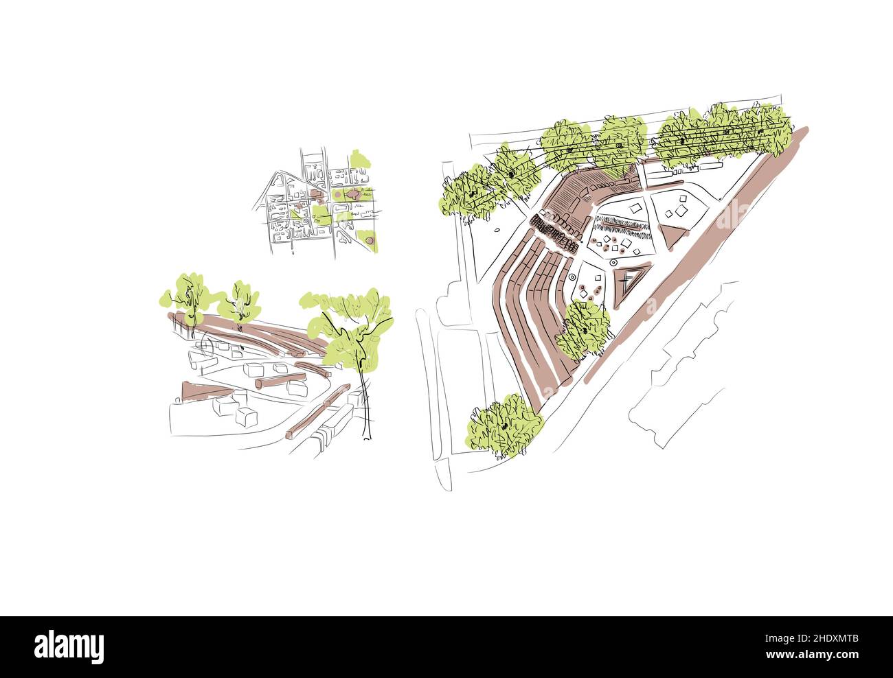 Visualizing an Urban Master Plan with SketchUp - Jim Leggitt / Drawing  Shortcuts