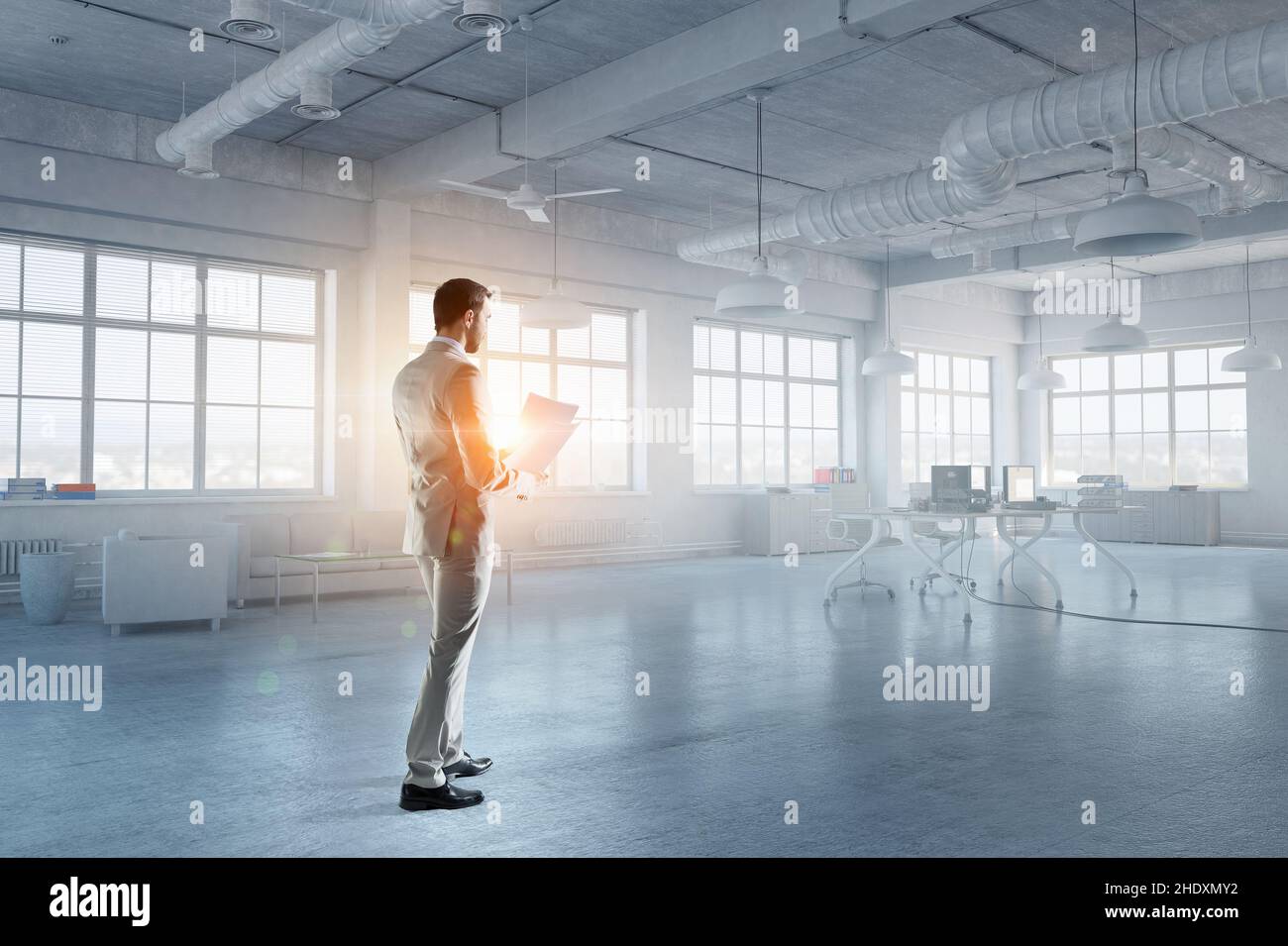 office, workplace, loft apartment, offices, workplaces, workstation