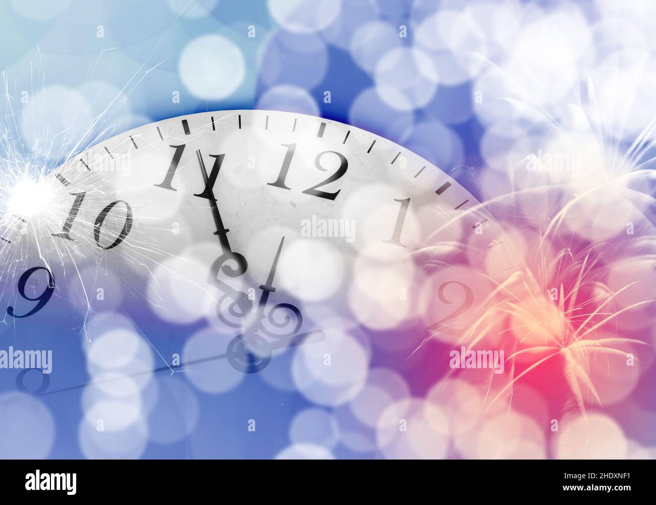 New years eve symbol hires stock