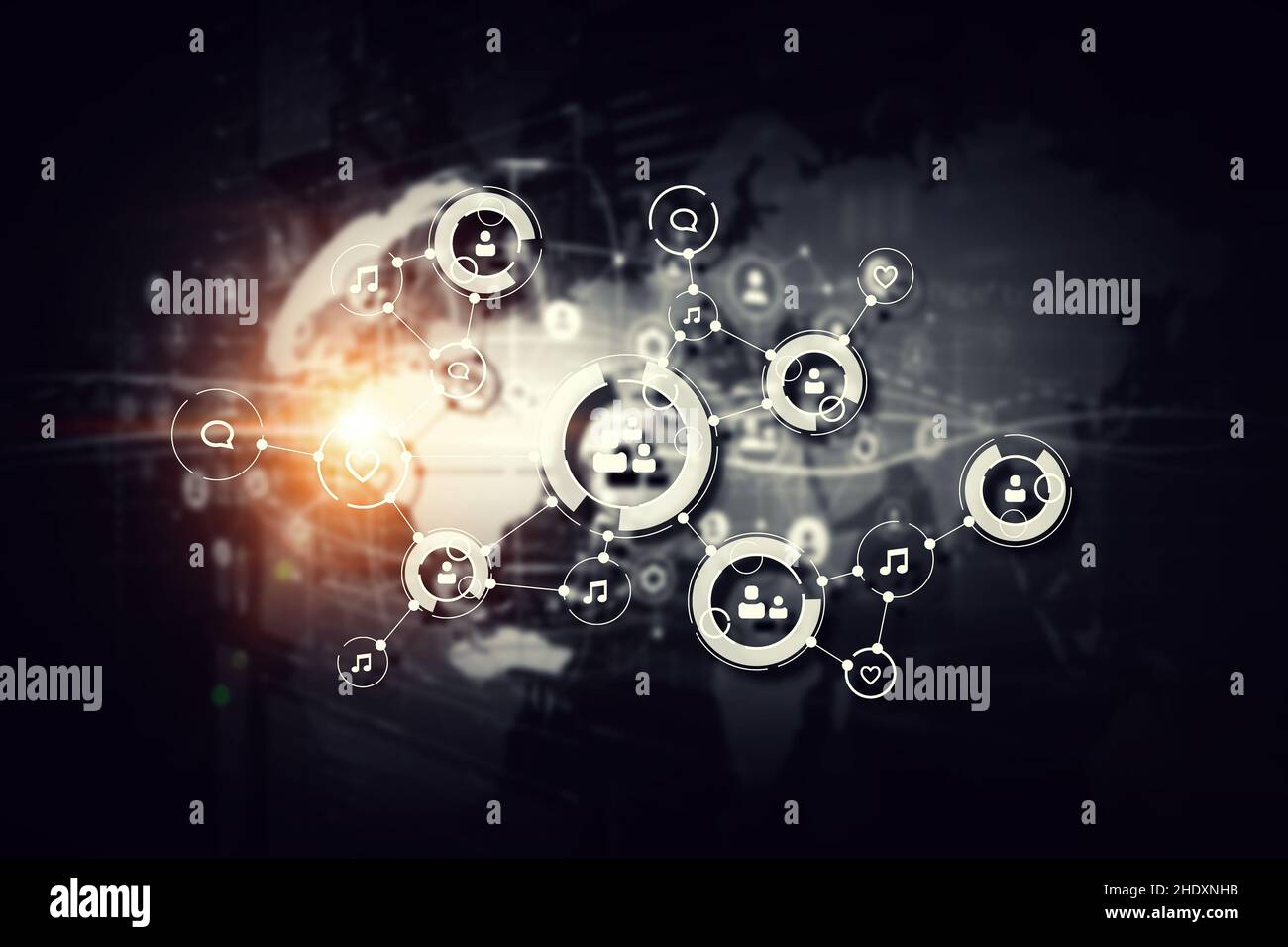 internet, integration, social network, internets, web, integrations Stock Photo