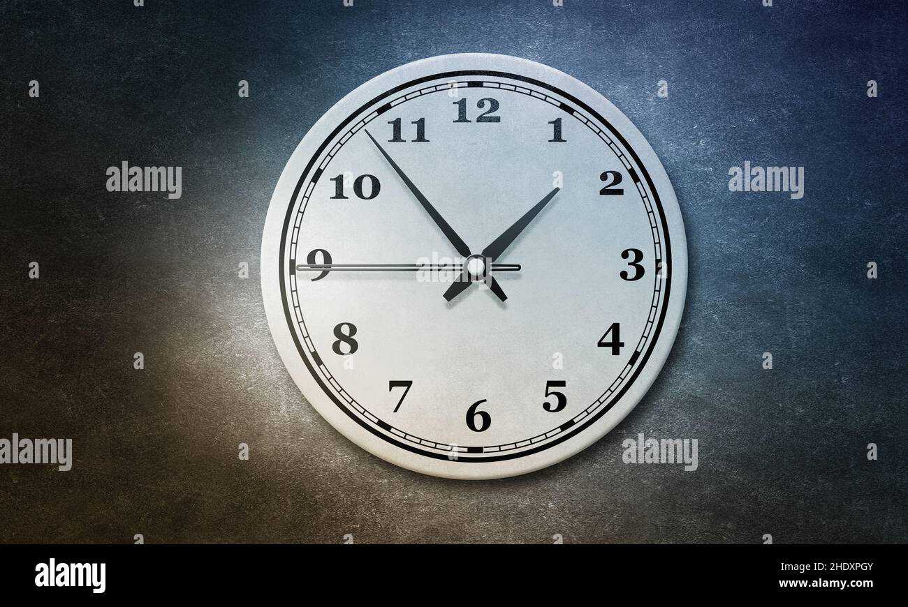 time, wall clock, times, wall clocks Stock Photo Alamy
