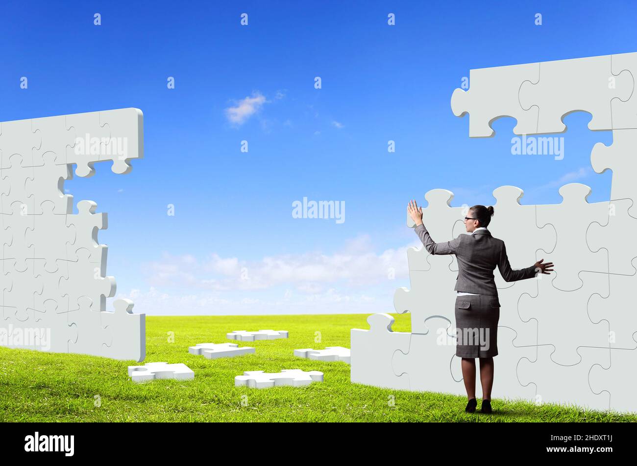 challenge, jigsaw puzzle, merging, solution, challenges, jigsaw puzzles ...