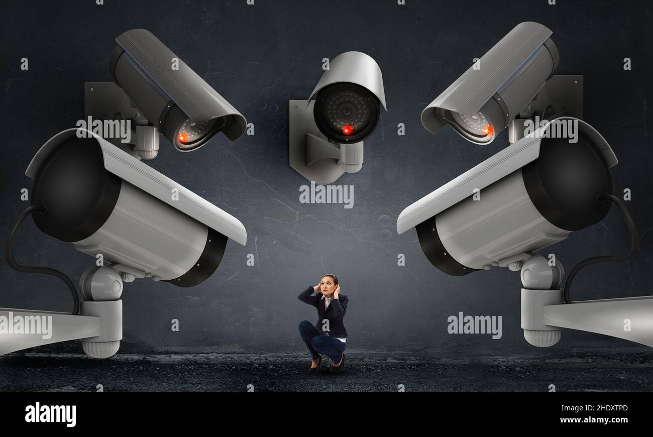 fear, control, fascism, surveillance state, fears, controls, fascisms, surveillance states Stock Photo