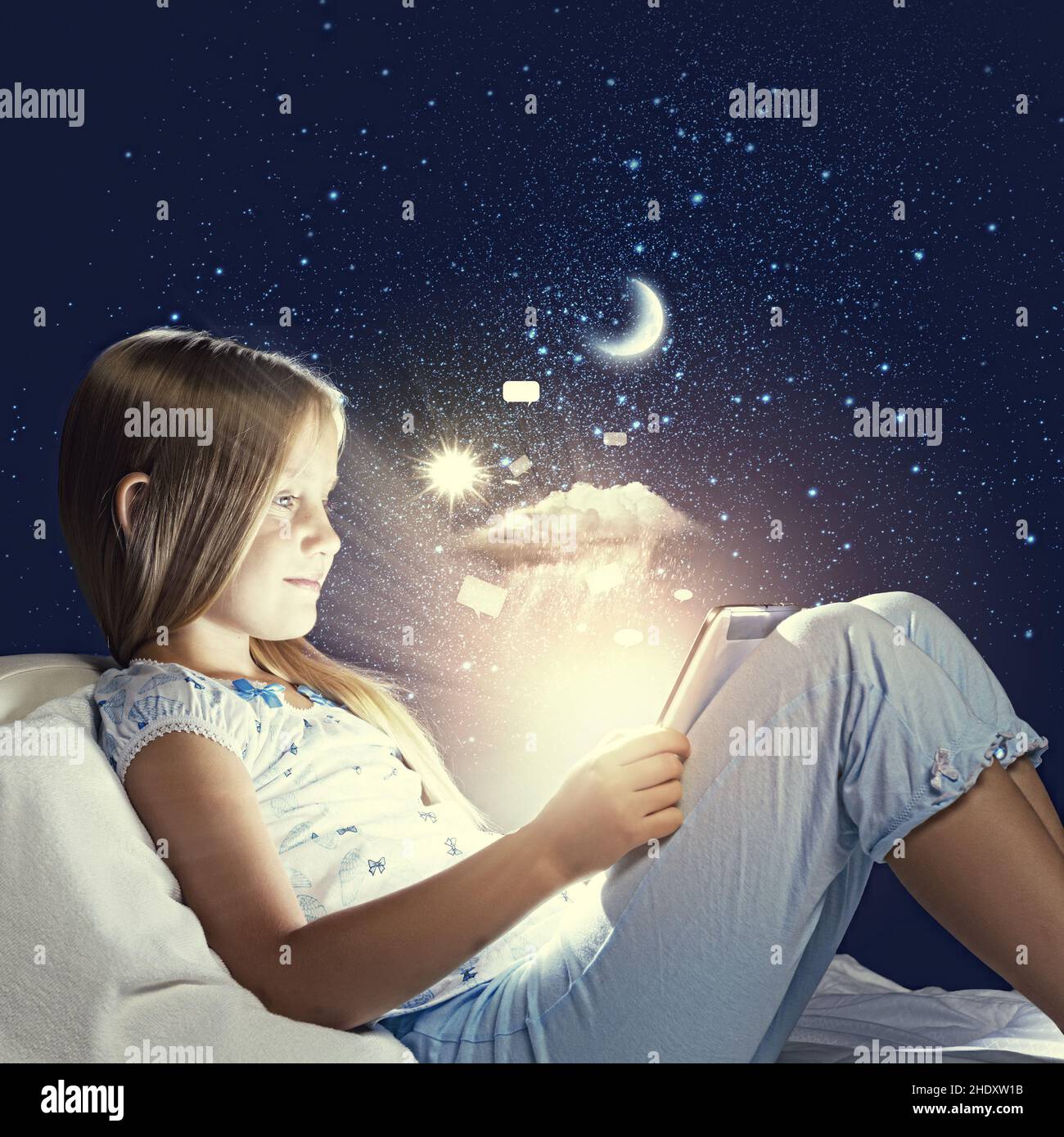 reading, electronic book, bedtime story, read, reading a book, reading